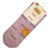 Носки женские «Esli woman» пепельно-розовые р.36-39