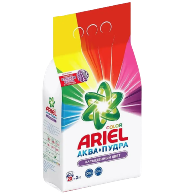 Стиральный порошок «Ariel аква-пудра» для цветного