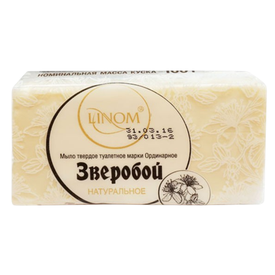 Мыло туалетное «LINOM» зверобой
