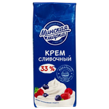 Крем сливочный «Минская марка» 33%