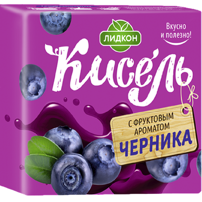 Кисель «Лидкон» черника