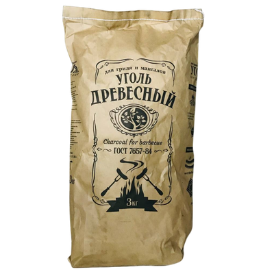 Уголь древесный для гриля и мангалов