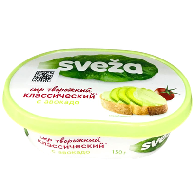 Сыр творожный «SVEZA» 60% авокадо