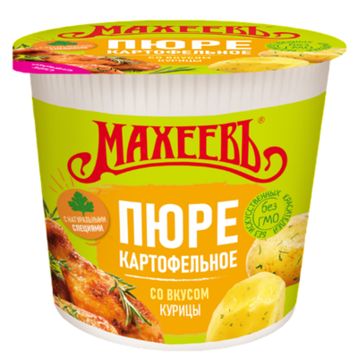 Пюре картофельное «Махеевъ» курица