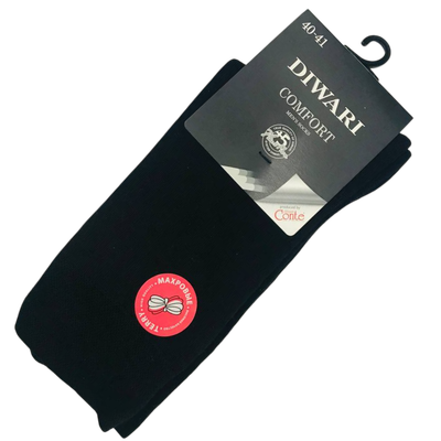 Носки мужские «Diwari» черные р.40-41
