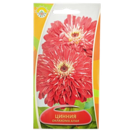 Семена цинния «Оклахома» алая 0,3г - Мир Продуктов №4