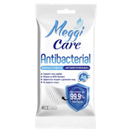Салфетки влажные «Meggi Care» антибактериальные - Мир Продуктов №3