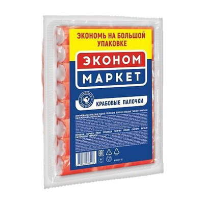 Крабовые палочки «Эконом маркет» замороженные