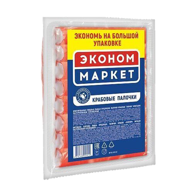 Крабовые палочки «Эконом маркет» охлажденные