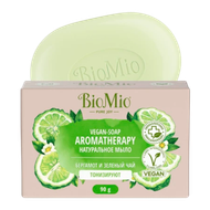 Мыло туалетное «BioMio» бергамот-зеленый чай - Мир Продуктов №3