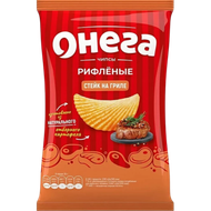 Чипсы рифленые «Онега» стейк на гриле - Мир Продуктов №4