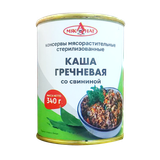 Консервы «Каша гречневая со свининой»