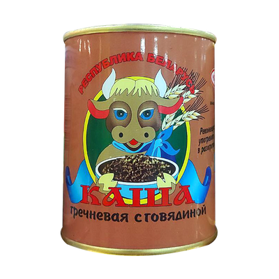 Консервы мясные «Каша гречневая с говядиной»