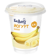 Йогурт «Беллакт» 2,9% банан - Мир Продуктов №3