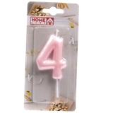 Свеча для торта «Home Line» цифра 4