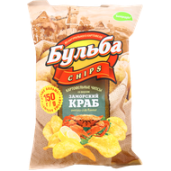 Чипсы «Бульба Chips» заморский краб - Мир Продуктов №4