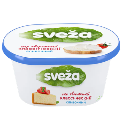Сыр творожный «Sveza» 60% сливочный