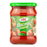 Паста томатная «АВС» несоленая  