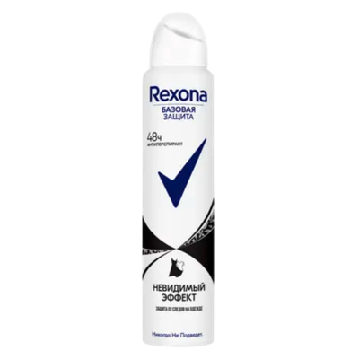 Антиперспирант аэрозоль «Rexona» невидимый эффект