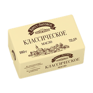 Масло «Брест-Литовск» 72,5% сладкосливочное несоленое в/с - Мир Продуктов №3