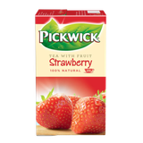 Чай черный «Pickwick» с кусочками клубники 20 пакетиков