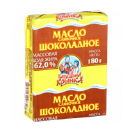 Масло шоколадное «Бабушкина крынка» 62% сливочное - Мир Продуктов №4