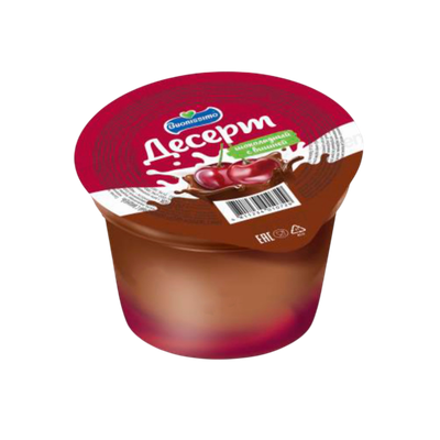 Десерт творожный «Buonissimo» шоколадный с вишней