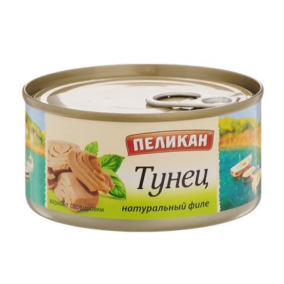 Консервы рыбные  «Пеликан» тунец