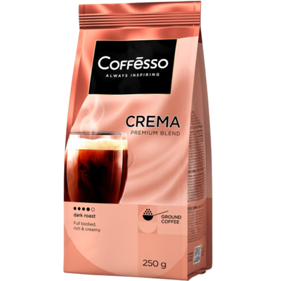 Кофе молотый «Coffesso CREMA» premium blend
