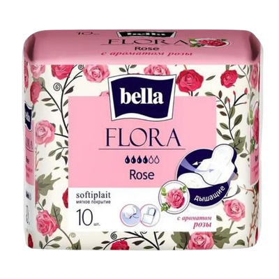 Прокладки гигиенические «bella FLORA» Rose