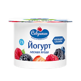 Йогурт «Савушкин» 2% лесная ягода
