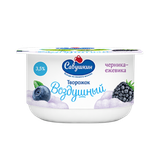 Паста творожная «Савушкин воздушный» 3,5% черника-ежевика