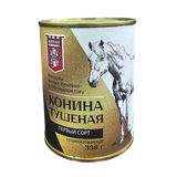 Консервы мясные «Жлобинский мясокомбинат» конина тушеная
