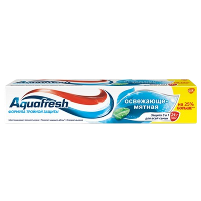 Зубная паста «Aquafresh» освежающе-мятная
