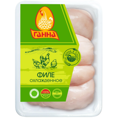 Филе ЦБ «Ганна» охлажденное