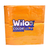 Салфетки «Wiloo» color 2 слоя 50 шт