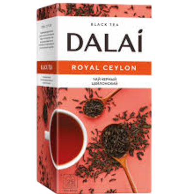  Чай черный «DALAI» Royal ceylon 25 пакетиков