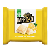 Шоколад белый «IMPRESSO» лимон