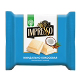 Шоколад белый «IMPRESSO» миндаль-кокос