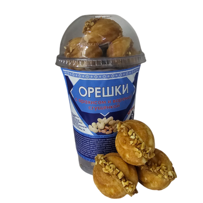 Сладости мучные «Орешки по-домашнему» с арахисом