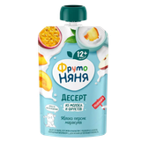 Десерт «Фруто-няня» яблоко-персик-маракуйя