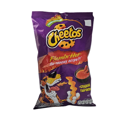 Снеки кукурузные «Cheetos» сладкий тай чили