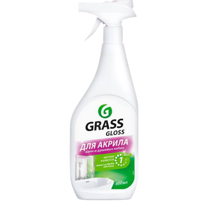 Средство чистящее «GRASS GLOSS» для акриловых ванн и душевых кабинок