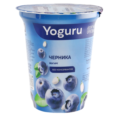 Йогурт «Yoguru» черника