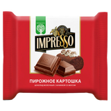 Шоколад молочный «IMPRESSO» со вкусом пирожное картошка
