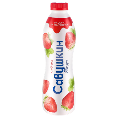 Йогурт «Савушкин» 1% клубника