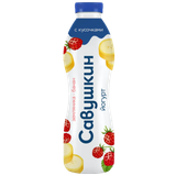 Йогурт «Савушкин» 2% земляника-банан