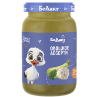 Пюре «Беллакт» овощное ассорти с 5 месяцев - Мир Продуктов №4