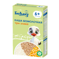 Каша безмолочная «Беллакт» три злака с 6 месяцев - Мир Продуктов №3