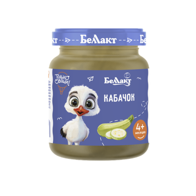 Пюре «Беллакт» из кабачков с 4 месяцев